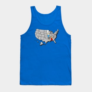 Piss on Alabama Tank Top